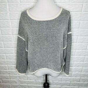 FANTASTIC FAWN Oversized Dropped Shoulder Knit Sweater Size L